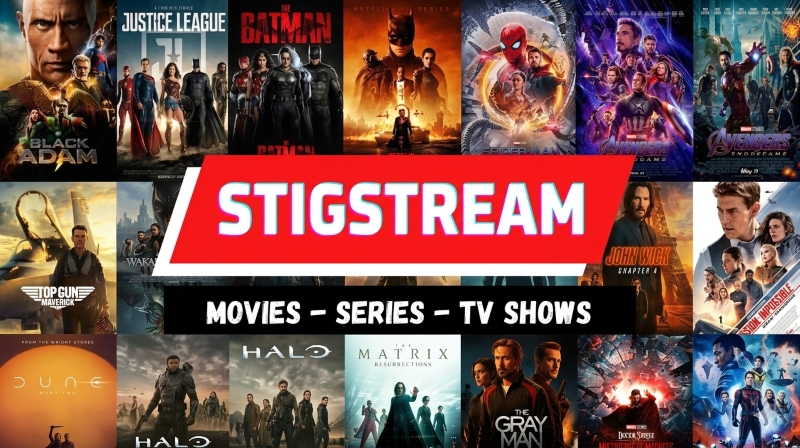 Stigstream streaming movies and TV series banner